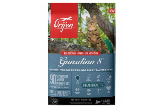 Orijen Guardian 8 (Ориджен Гардиан 8) сухой корм для котов для поддержки 8 основных потребностей Запорожье
