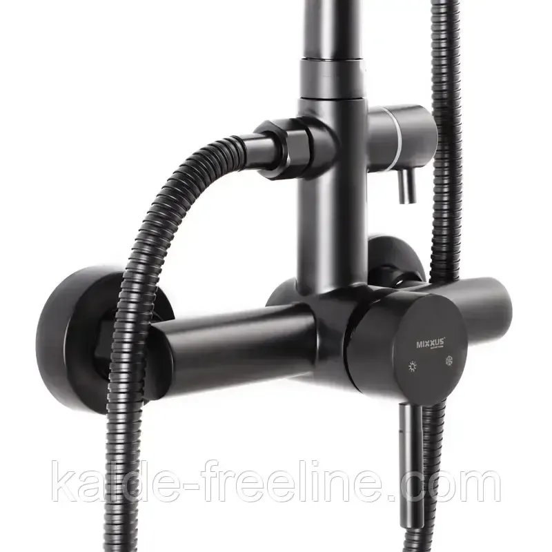 Душова колона зі змішувачем для душ. кабіни MIXXUS SUS-003-J BLACK Харків - фото 2