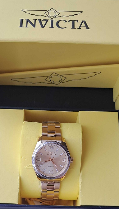 Часы Invicta Elite Diamond с бриллиантами 0,28  от Инвикта. Киев - изображение 1