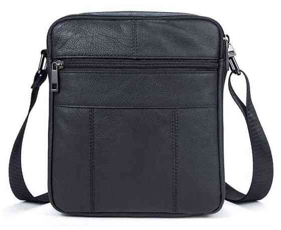 Сумка чоловіча флотар Vintage 14720 Чорна Київ