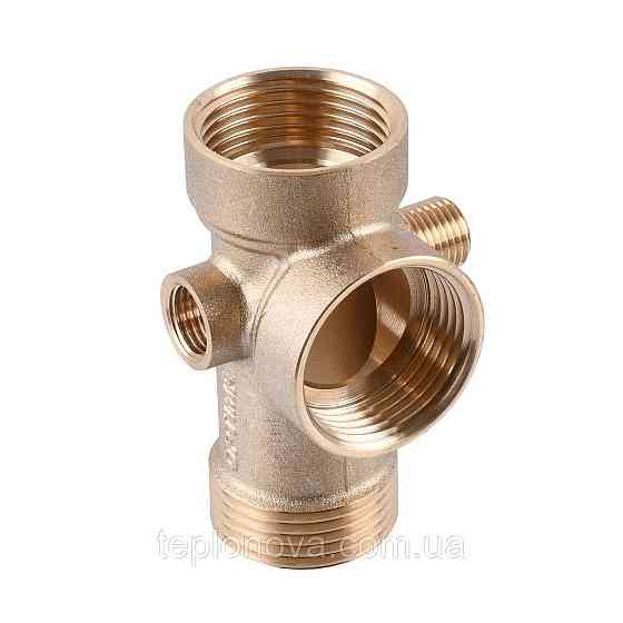 Гребінець 5-ходовий 80 мм (п'ятник) OPTIMA з виходами 1/4| вр 1/4| нр на одній осі (DS 005 C) Чернівці