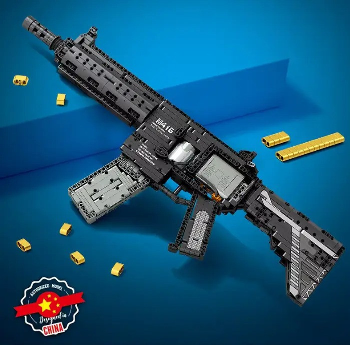 Конструктор автомат ігрова штурмова гвинтівка M416 на 1188 деталей Кам'янець-Подільський - фото 4