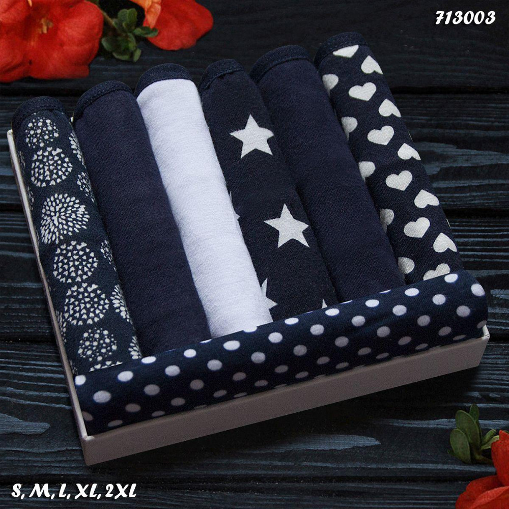 Труси жіночі бавовнені Nicoleta Туреччина тижневі М, Л,Хл,2хл/france 7 шт. Київ - фото 2