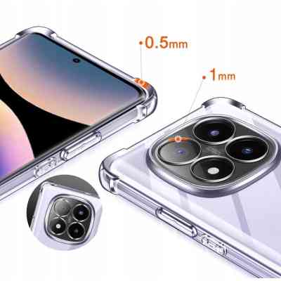 Чохол до мобільного телефона BeCover Anti-Shock Xiaomi Redmi Note 14 Pro 4G Clear (713036) Вінниця