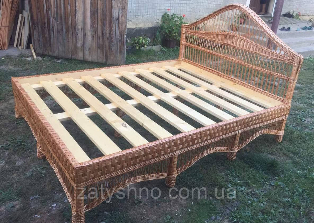 Кровать плетеная из лозы Киев - изображение 3