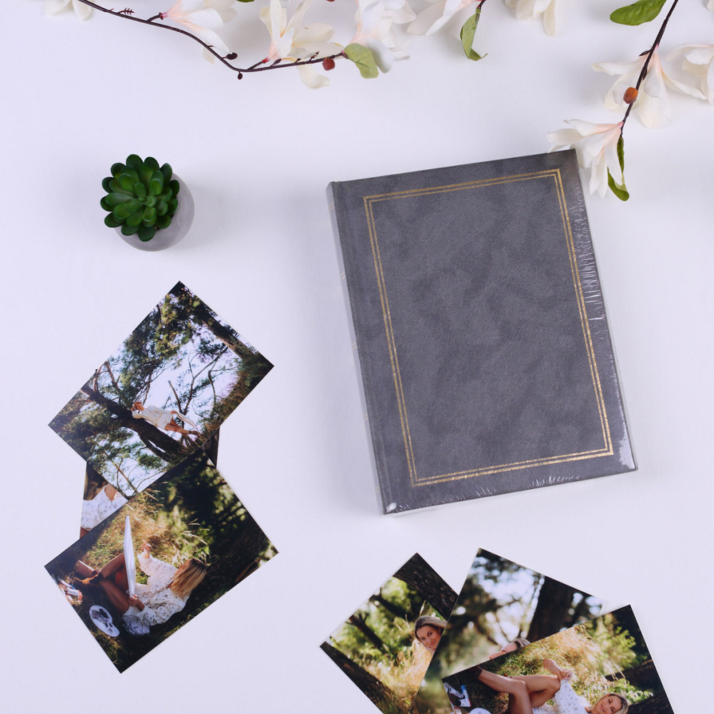 Альбом для фотографій 10*15 см на 200 фото  GEDEON B46200S CLASSIC GREY Тернополь - изображение 1