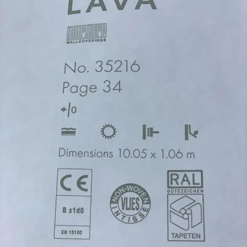Шпалери Marburg Lava 35216 Киев - изображение 3