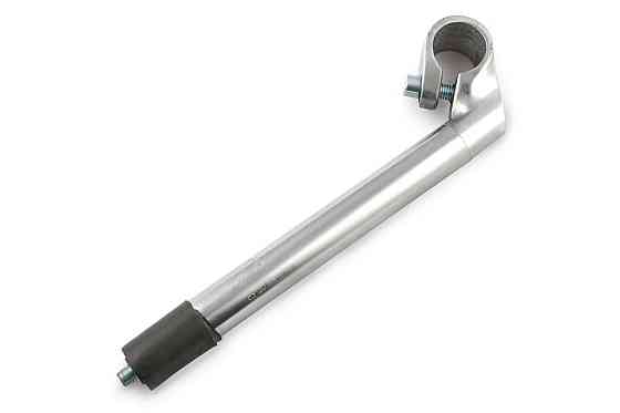 Вынос руля велосипеда (под рулевую резьбовую) (L-20 см, D-22mm) (хром) (под углом) Мукачево