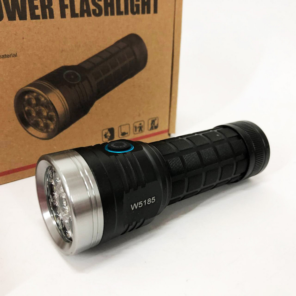 Карманный мини фонарь PLD W5185-8XHP360, Фонарь противоударный водонепроницаемый водозащищенный YQ-13 Львов - изображение 3