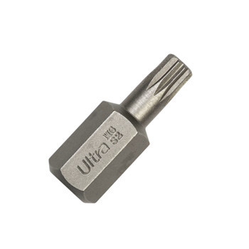 Набір біт 10мм з переходом. 1/2", 12 променів SPLINE 6 шт M5-М12, S2 (футляр) Ultra Мукачево - фото 5