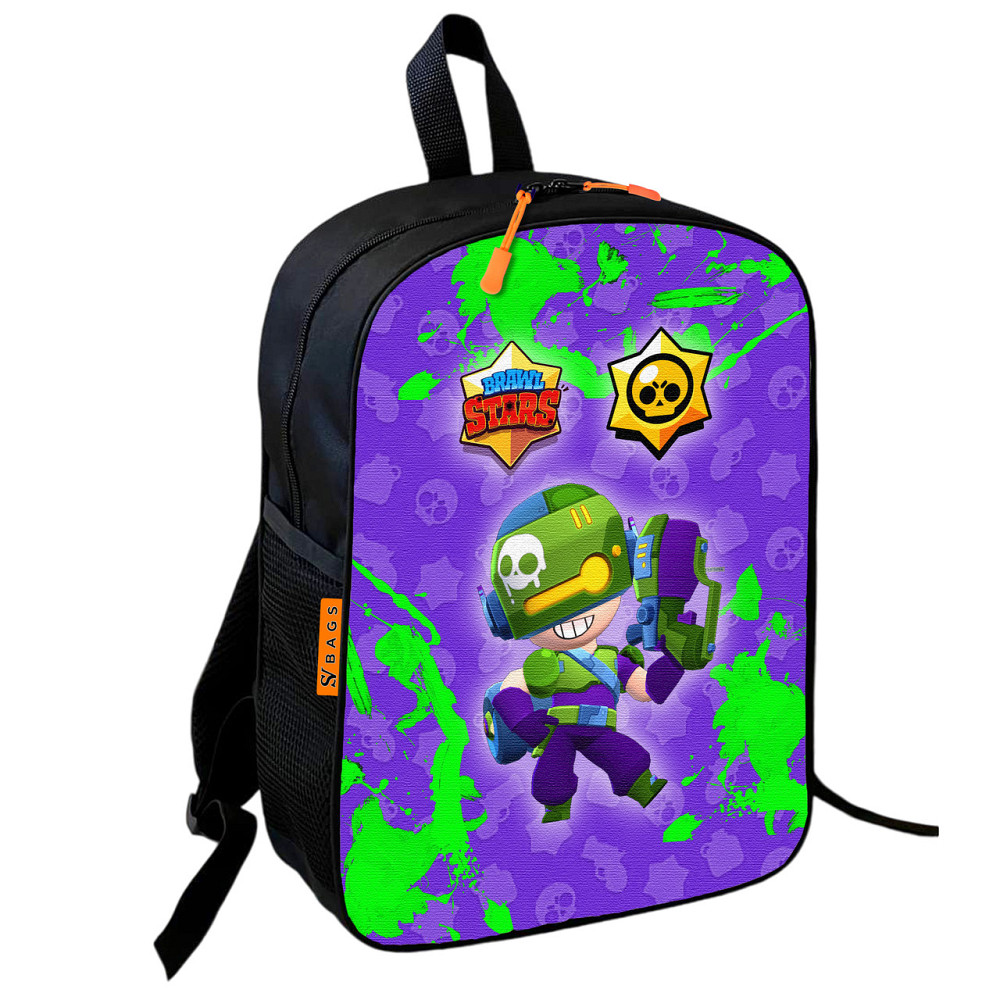 Рюкзак шкільний дитячий 36х27см Бравл Старс з принтом для хлопчика (00630) Київ - фото 1