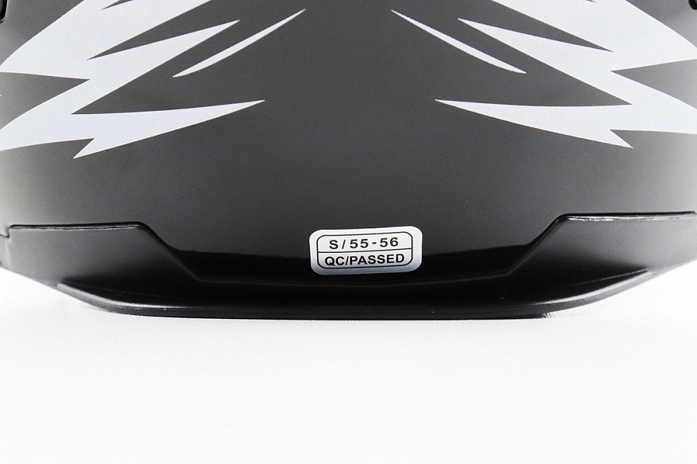 Шолом інтеграл, закритий+окуляри BLD-М61 S (55-56см), ЧОРНО-СІРИЙ "Buffalo" Київ - фото 8