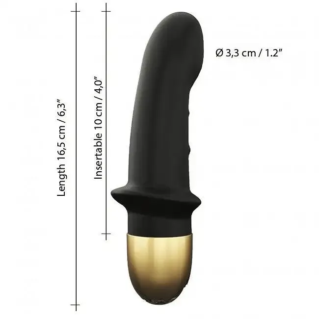 Вібратор Dorcel Mini Lover Black 2.0 перезаряджається, для точки G і масажу простати Львов - изображение 5