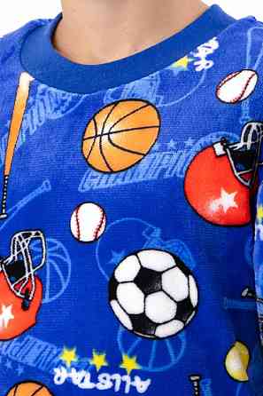 Піжама для хлопчика — підлітка, тепла (махра), домашній комплект Київ