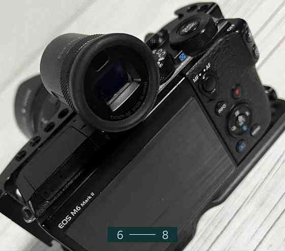 Фотоапарат: EOS M6 Mark2 + Canon 50 mm.+ mk- CAF4 MEKE Харків