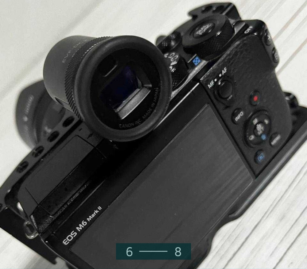 Фотоапарат: EOS M6 Mark2 + Canon 50 mm.+ mk- CAF4 MEKE Харків - фото 6