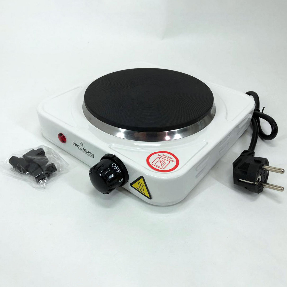 Плита побутова переносна Crownberg CB-3742, Зручна настільна плита для приготування страв BV-96 Івано-Франківськ - фото 7