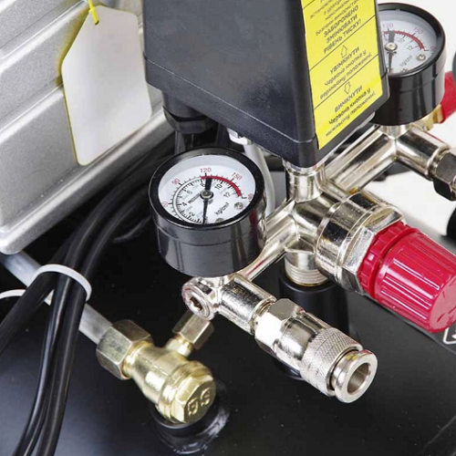 Компресор одноциліндровий 1,5кВт 205л/хв 8 бар 50л 2 крана APRO Житомир