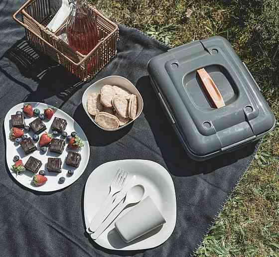 Набір посуду для пікніка Easy Camp Picnic Box M (680239) Київ