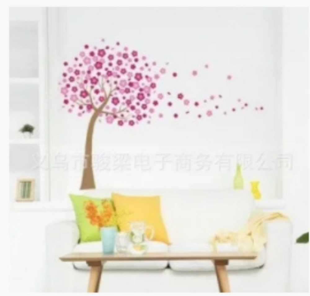 Декоративная виниловая наклейка Цветущее дерево Киев - изображение 1