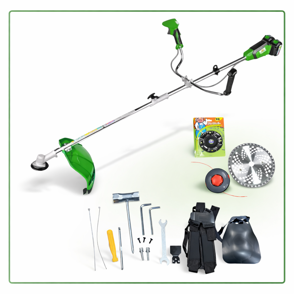 Акумуляторний тример для трави KING KGT-42V,Електричний тример для підрізування трави з безщітковим двигуном Львів - фото 1