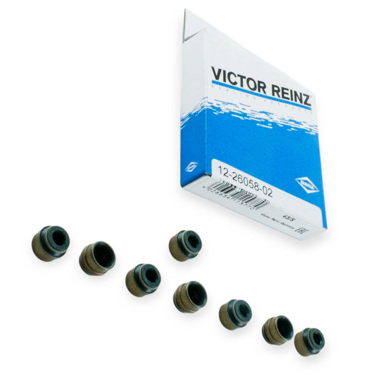 Сальник Фольцваген Каді II 1.9SDI (к-кт 8 шт) VICTOR REINZ клапанів Мукачево - фото 1