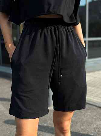 Шорты бермуды женскиеЧерный 42-44 Харьков