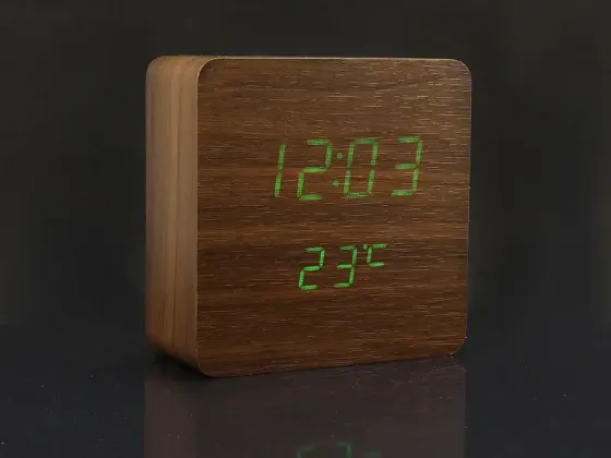 Електронний настільний годинник VST-872 з LED-дисплеєм, будильником, календарем і термометром Одеса