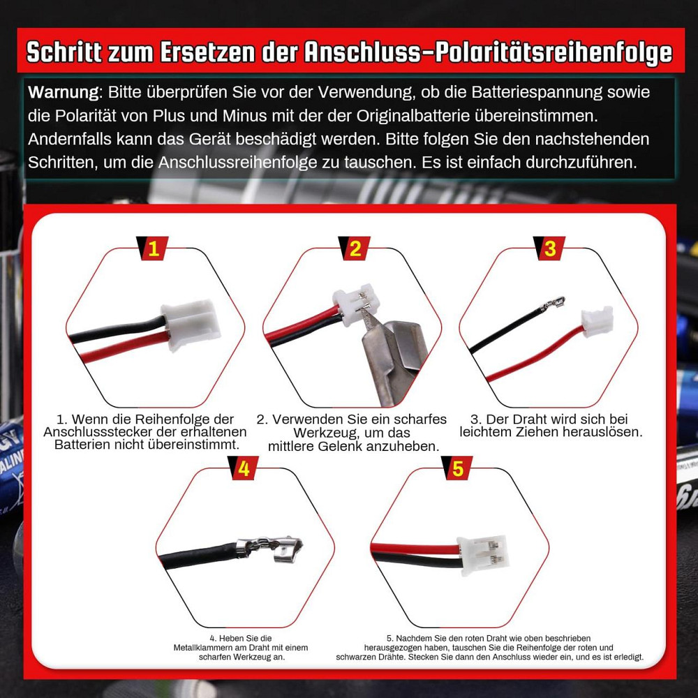 Акумулятор Li-ion 3.7V 2600mAh PH2.0/2P для ліхтарів, іграшок, Bluetooth, DIY електроніки Київ - фото 4