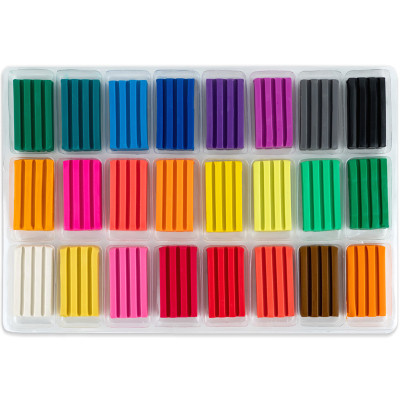 Пластилін Kite Hot Wheels восковий, 24 кольори, 480 г (HW25-089) Вінниця - фото 3