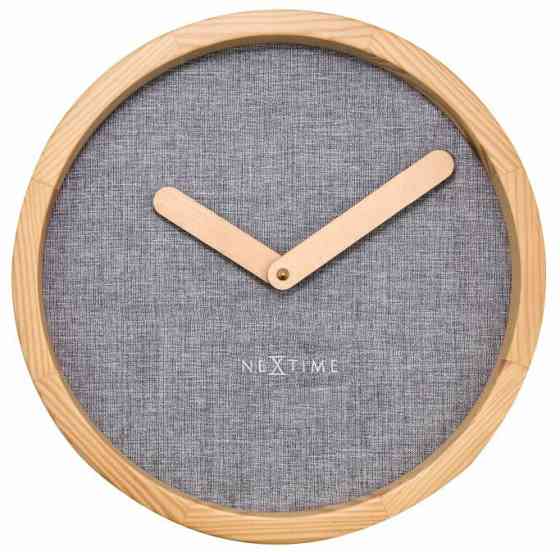 Часы настенные NeXtime Calm Grey (диаметр 30 см) Серый Винница