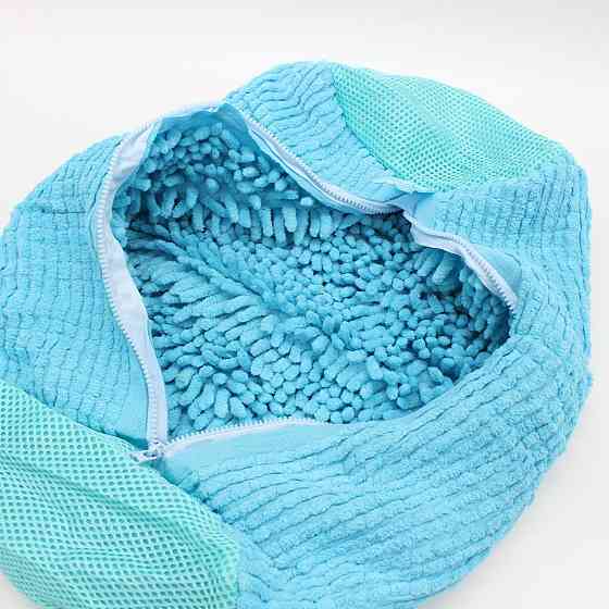 Мішок для прання взуття в пральній машині 39х19см, Синій / Сітка для кросівок / Сумка для прання делікатних тканин Київ