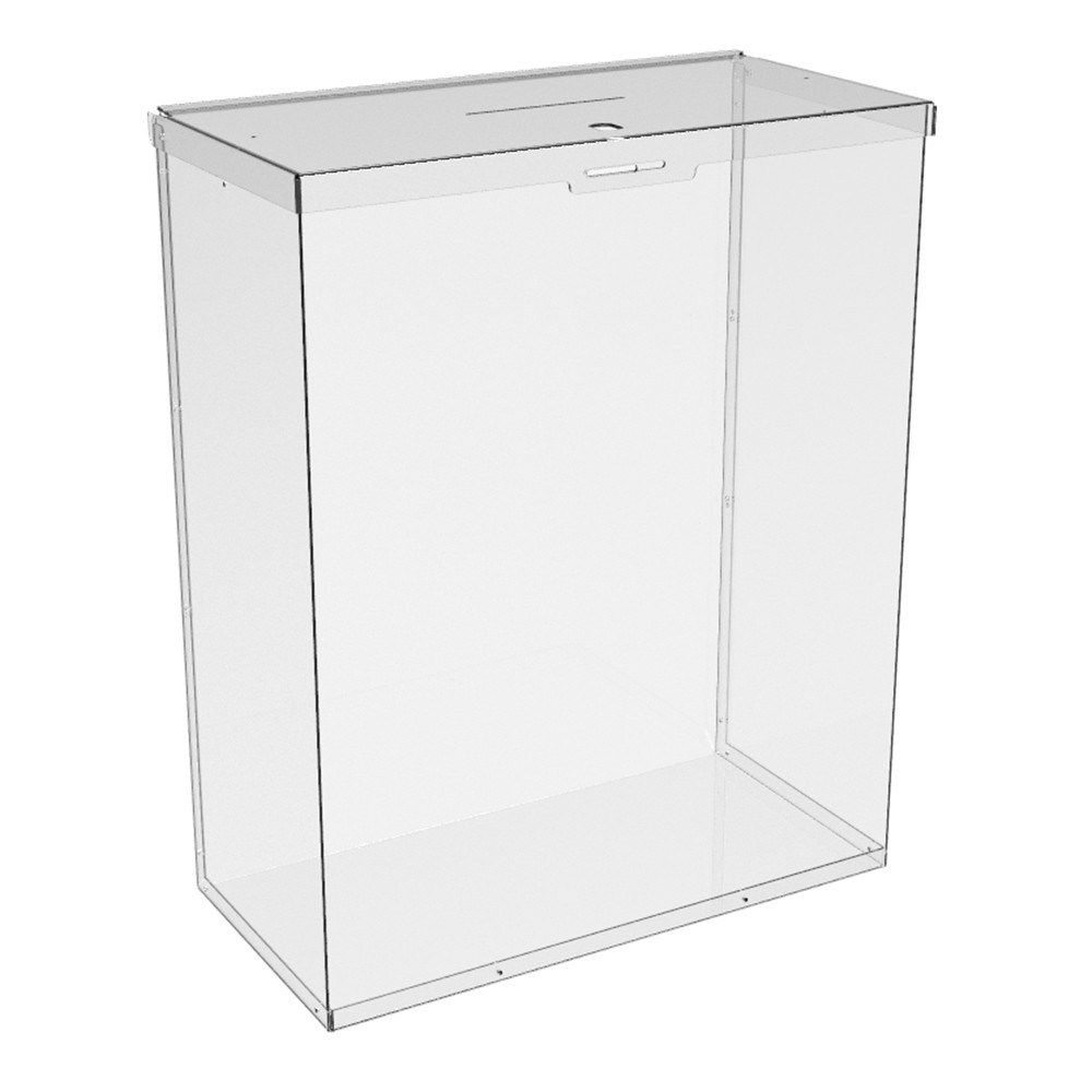 Ящик EKOSTAR с замком для пожертвований и сбора денег 400x200x500. Объем 40 литров Киев - изображение 3