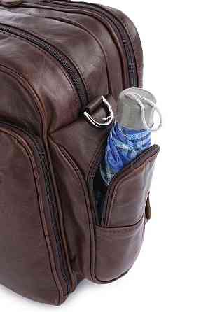 Сумка дорожная Vintage 14055 Коричневая Киев