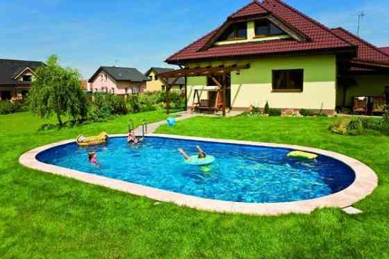 Бассейн быстросборный овальный IBIZA (Ибица) 10.0 х 4.16 м х  1.5 м ((Blue 0.8 мм) Киев