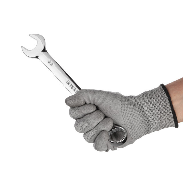 Набір ключів комбінованих, 12 шт., 6-22 мм, Cr-V, професійні, polishing, DIN3113, чохол INTERTOOL XT-1512 Київ - фото 5