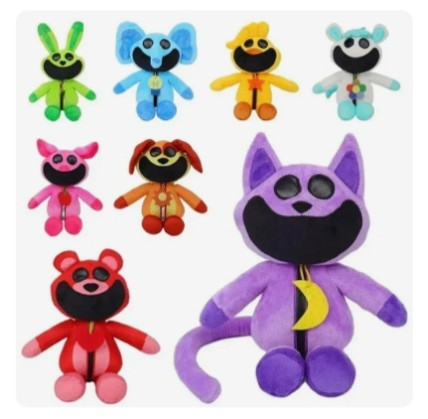 Набір 8 іграшок усміхнені друзі CATNAP та інші Poppy Playtime Київ - фото 1