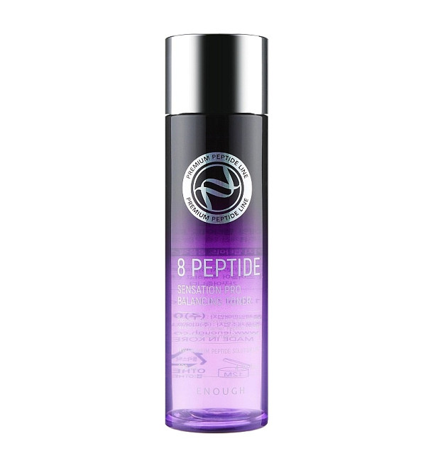 Тонер для лица с пептидами Premium 8 peptied Sensation Pro Toner Enough 130 мл Киев - изображение 1