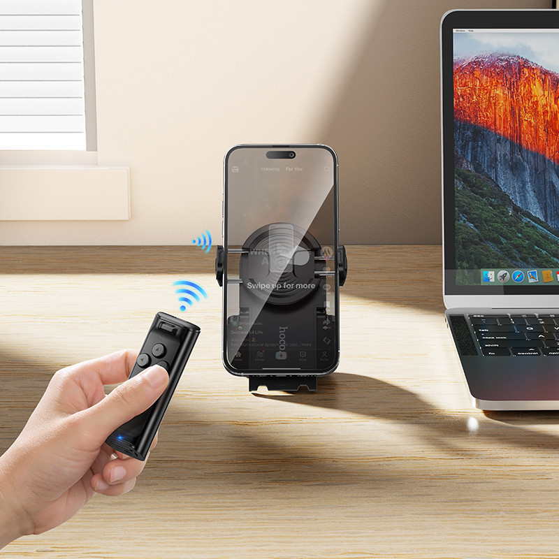 Тримач телефона HOCO K33 Oleada multi-function recording tool Black Киев - изображение 8