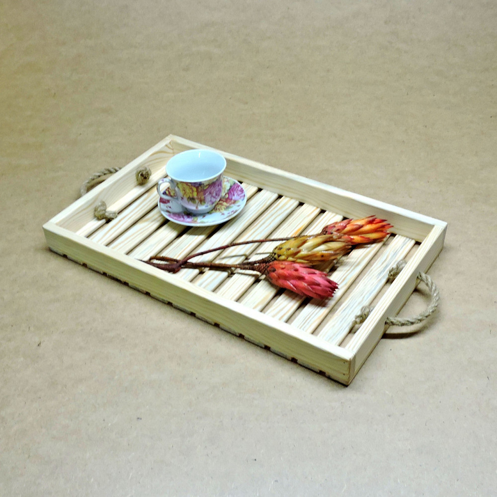 Поднос деревянный 