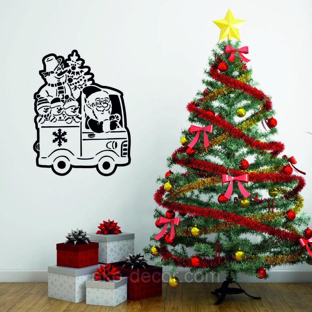 Декоративное настенное Панно «Новый год», Декор на стену Киев - изображение 3