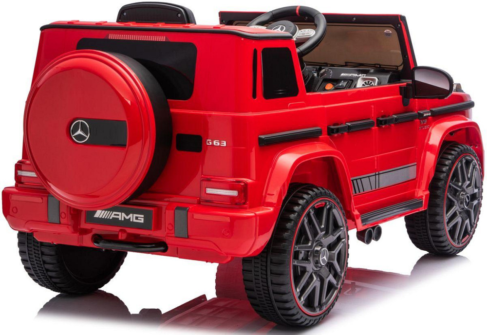 Детский электромобиль MERCEDES G63 4x4 12V красный с пультом управления Diego Киев - изображение 4