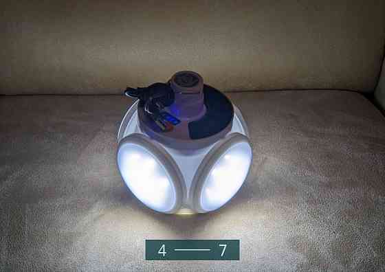 Лампа — ліхтар LED підвісна на акумуляторі із сонячною панеллю з Д/К. Київ