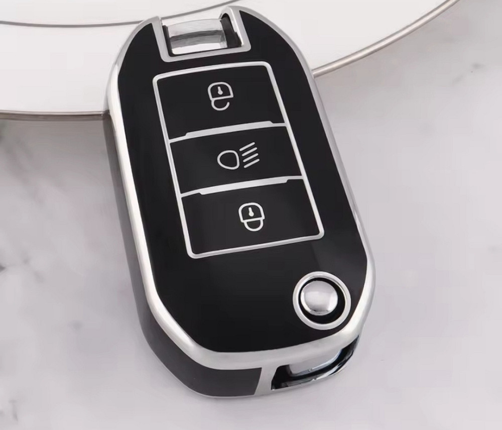 Захисний чохол для автомобільного ключа Peugeot Citroen Сміла - фото 3