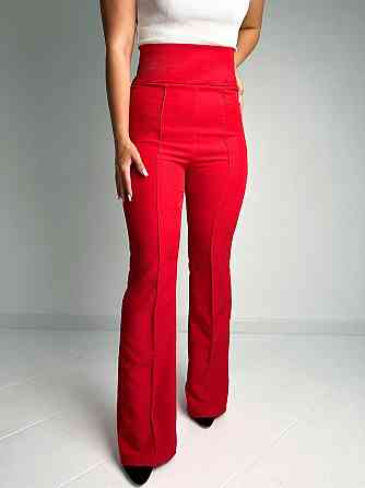 Довгі брюки з високою талією "Salvia" оптом | Норма і батал 50, Червоний Київ