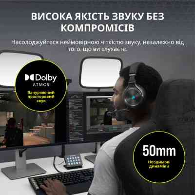 Наушники Corsair Corsair Virtuoso RGB Wireless XT (CA-9011188-EU) Винница