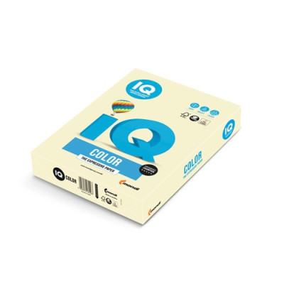 Бумага Mondi IQ color А4 pastel, 80g 500sheets, Vanilla beige (BE66/A4/80/IQ) Винница - изображение 1