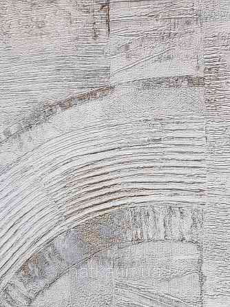 Шпалери метрові вінілові на флізелін Rasch Composition лофт геометрія абстракція напівкола мазки білі сірі Київ