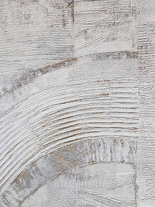 Шпалери метрові вінілові на флізелін Rasch Composition лофт геометрія абстракція напівкола мазки білі сірі Київ - фото 3