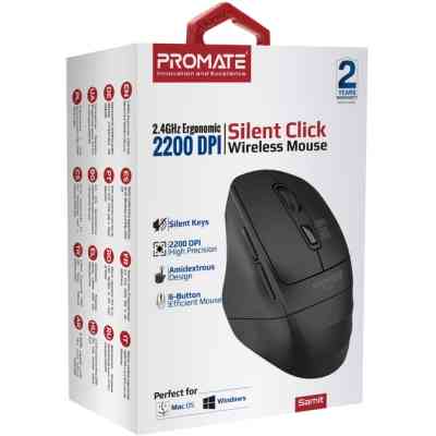 Мишка Promate Samit Wireless Black (samit.black) Вінниця